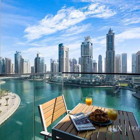 Lux - Contemporary Suite With Full Marina View Dubai Luaran gambar
