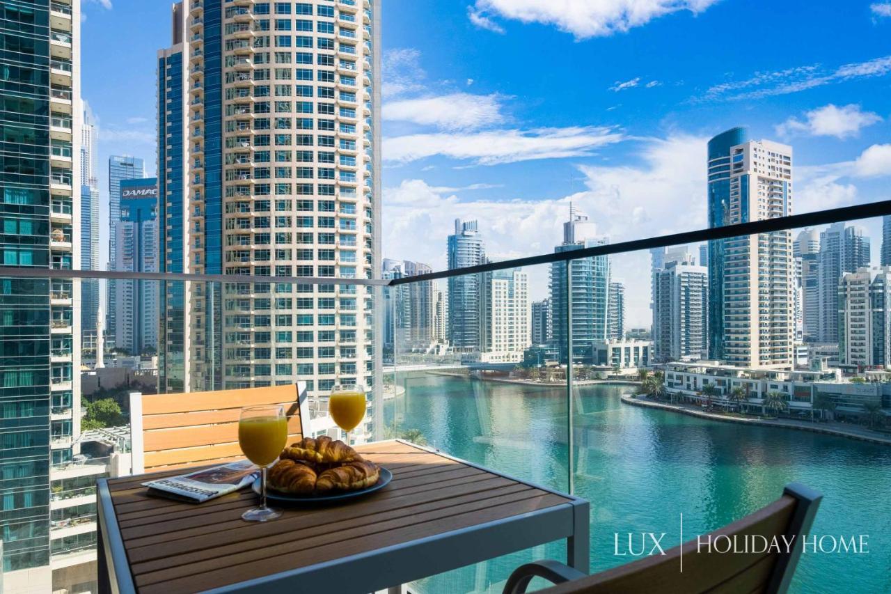 Lux - Contemporary Suite With Full Marina View Dubai Luaran gambar