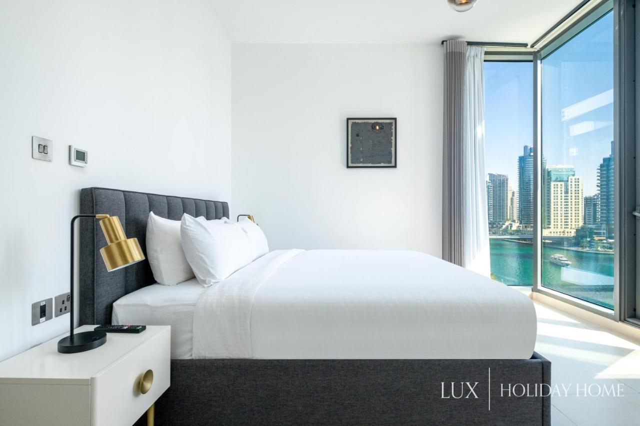 Lux - Contemporary Suite With Full Marina View Dubai Luaran gambar