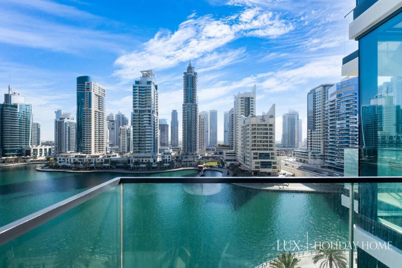 Lux - Contemporary Suite With Full Marina View Dubai Luaran gambar