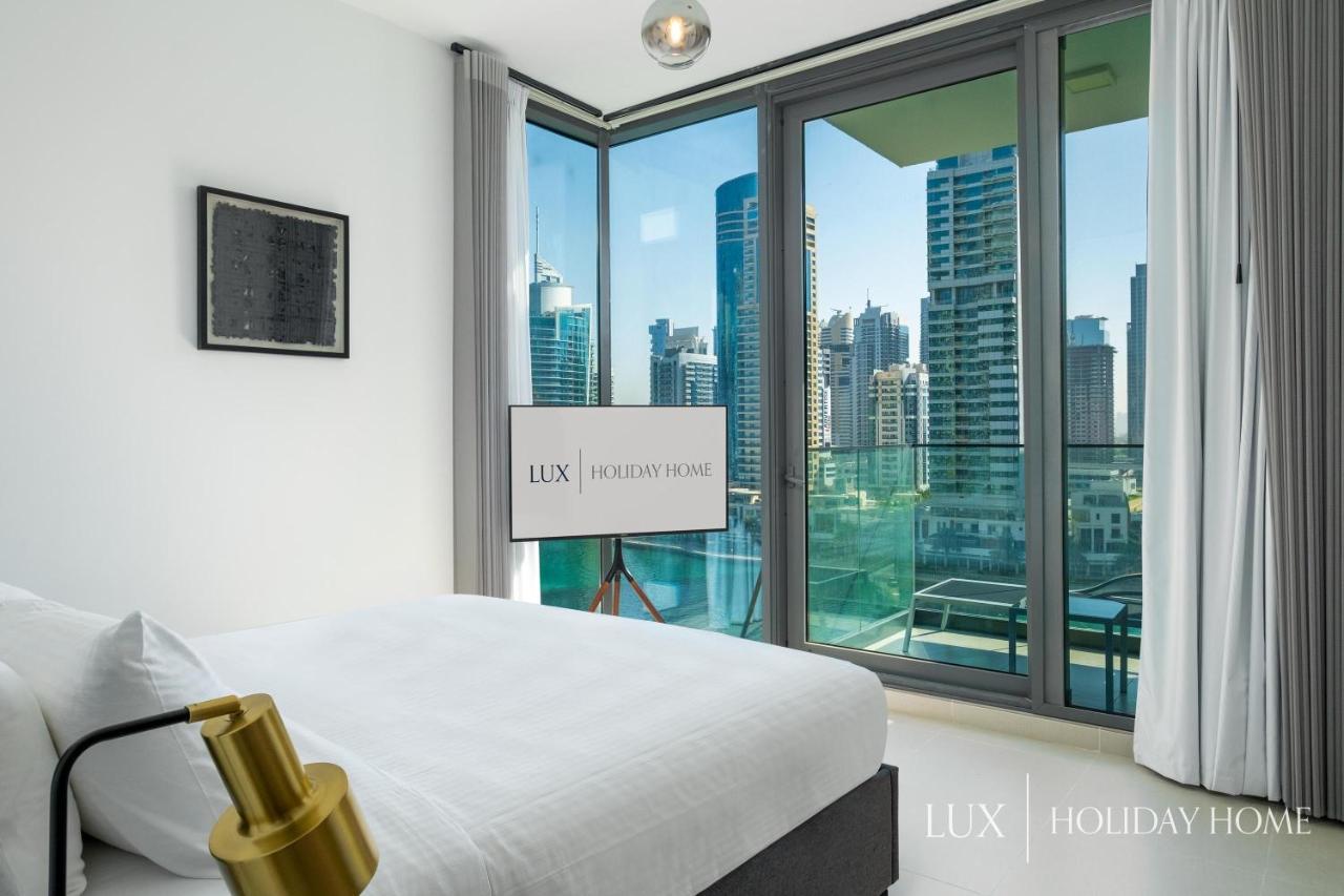 Lux - Contemporary Suite With Full Marina View Dubai Luaran gambar